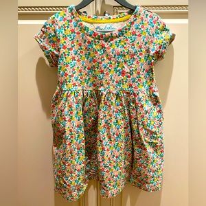 Mini Boden Floral Dress, Size 5-6 Yrs Old